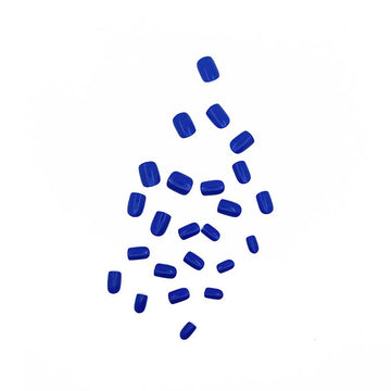 LASHIDOL Press On Magic Nails Klein Blue